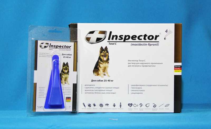 Инспектор: капли для кошек и собак от блох, клещей и других паразитов