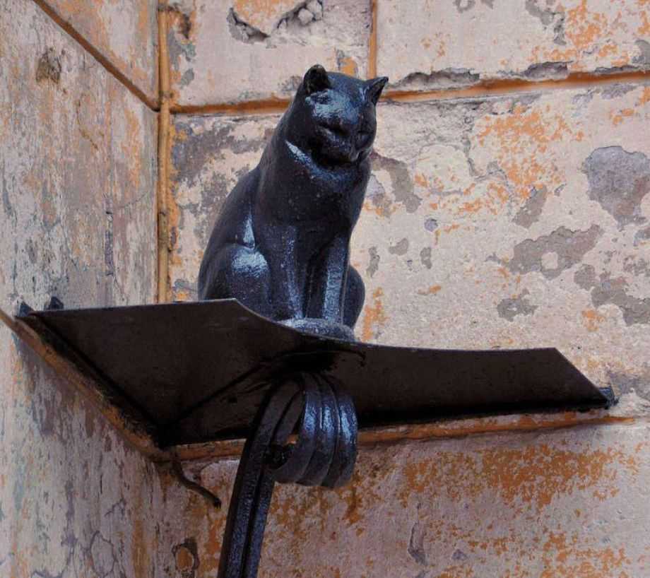 Памятники котам и кошкам в петербурге - культура петербурга