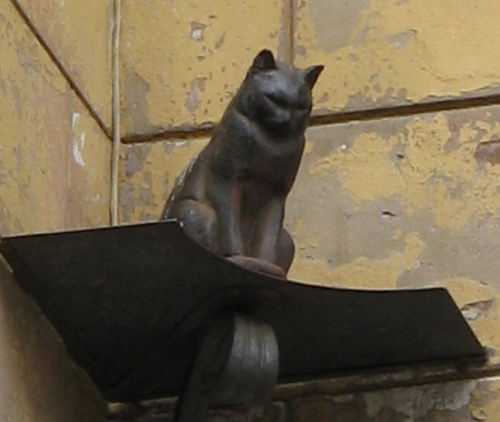 Памятник кошке в санкт петербурге – скульптура кот