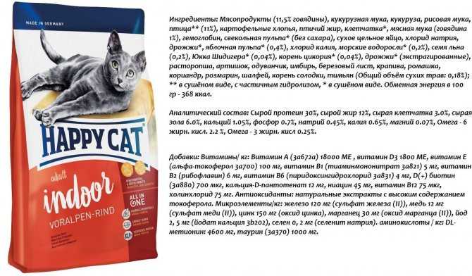 Happy cat корм для кошек: 7 популярных видов, отзывы
